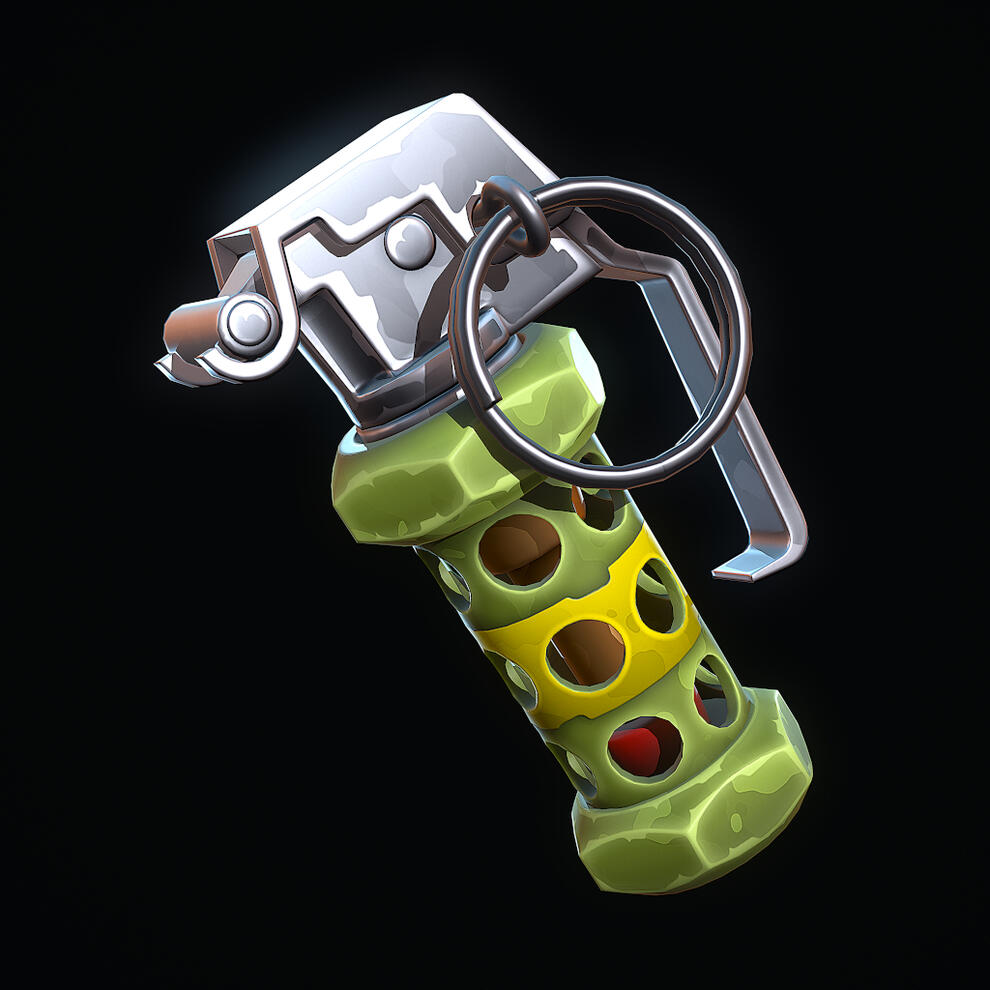 Stylized Flashbang Grenade Stylized Flashbang Grenade