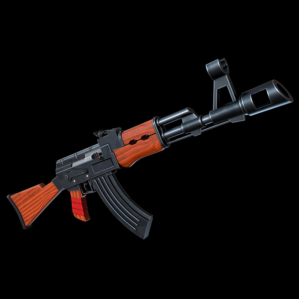 Stylized Soviet Rifle Stylized Soviet Rifle