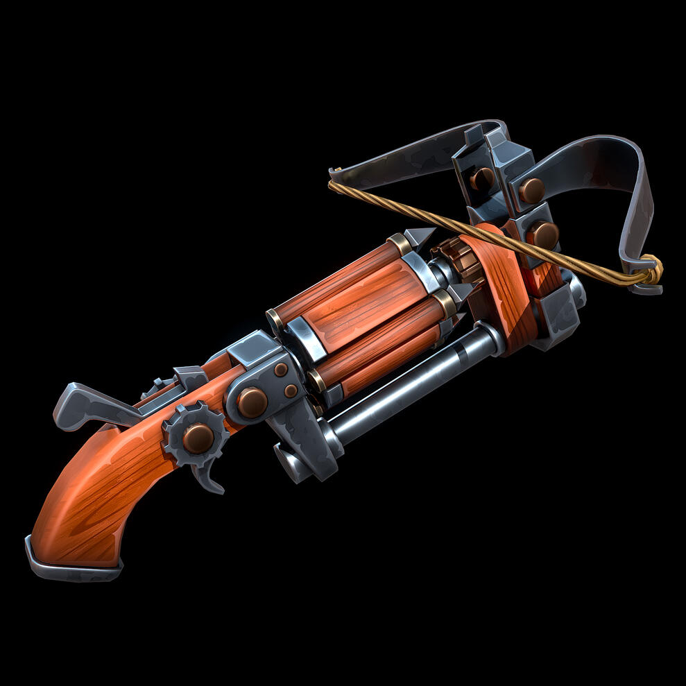 Stylized Drum Crossbow Stylized Drum Crossbow
