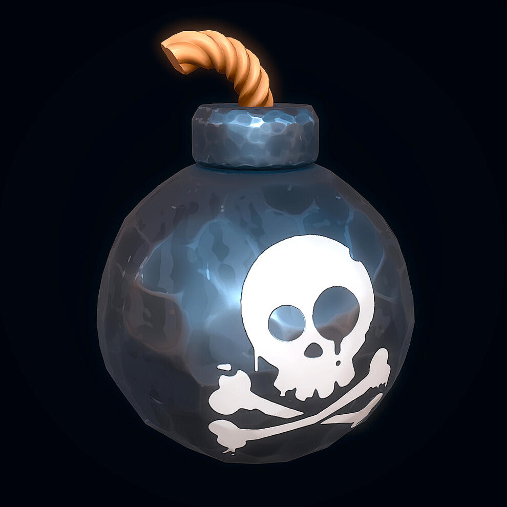 Stylized Bomb Stylized Bomb