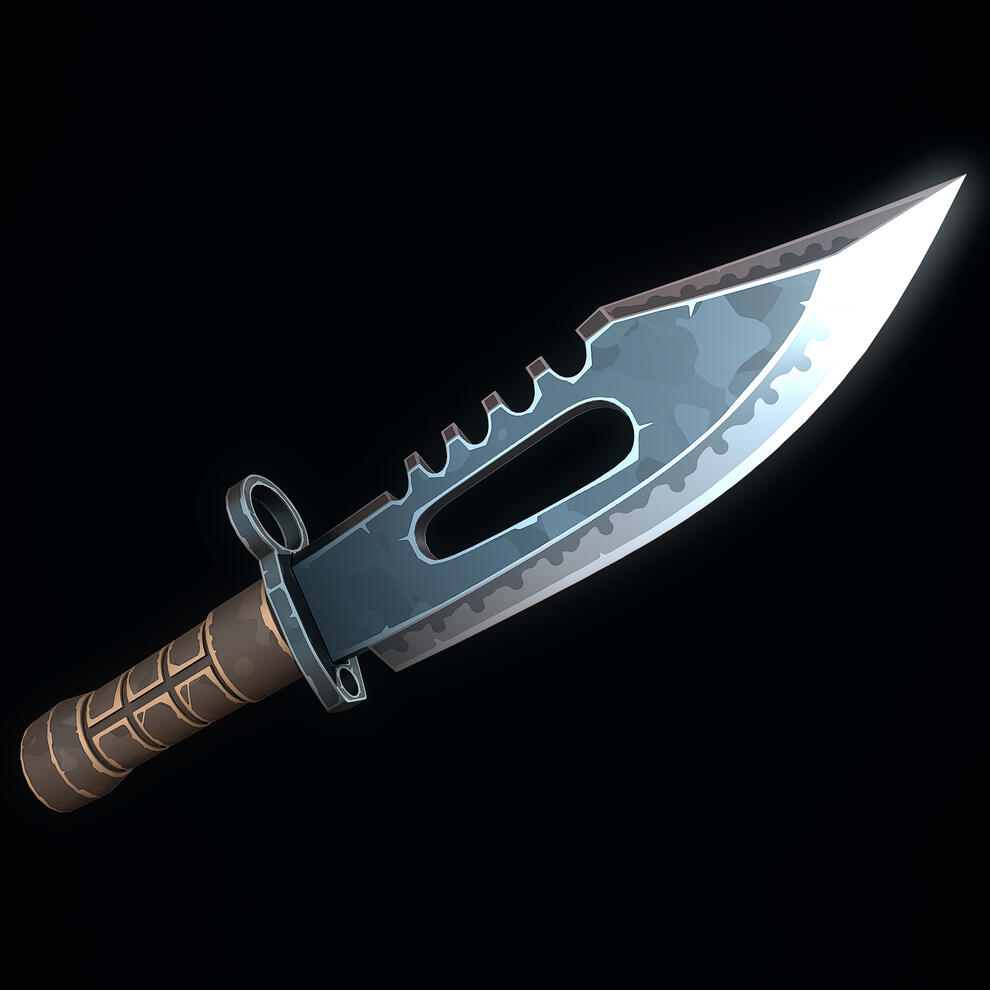 Stylized Military Knife
