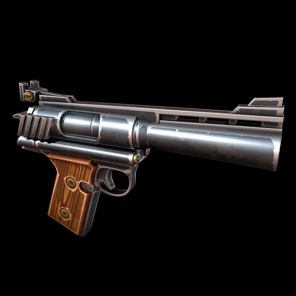 Stylized Automatic Magnum