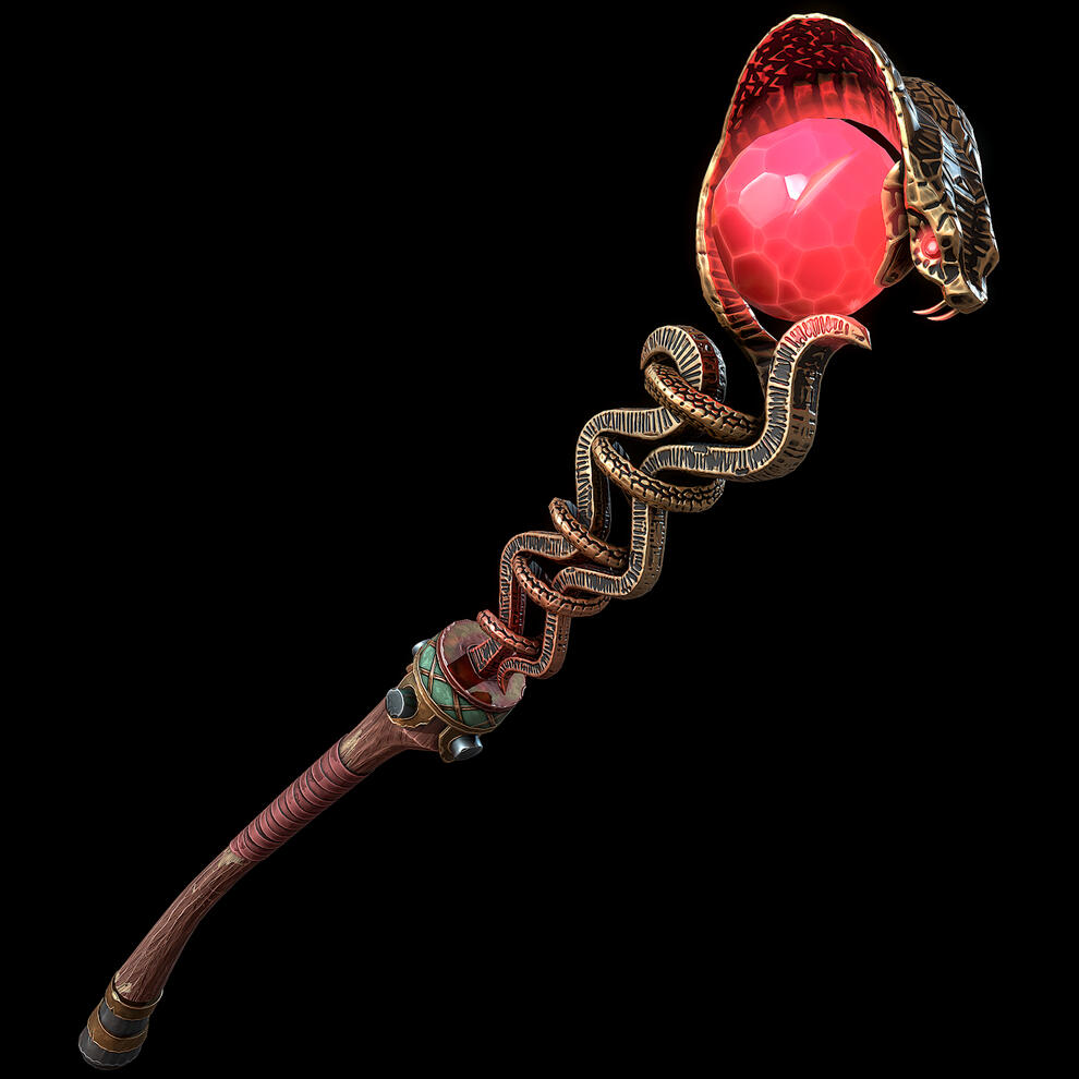 Serpent Staff Serpent Staff