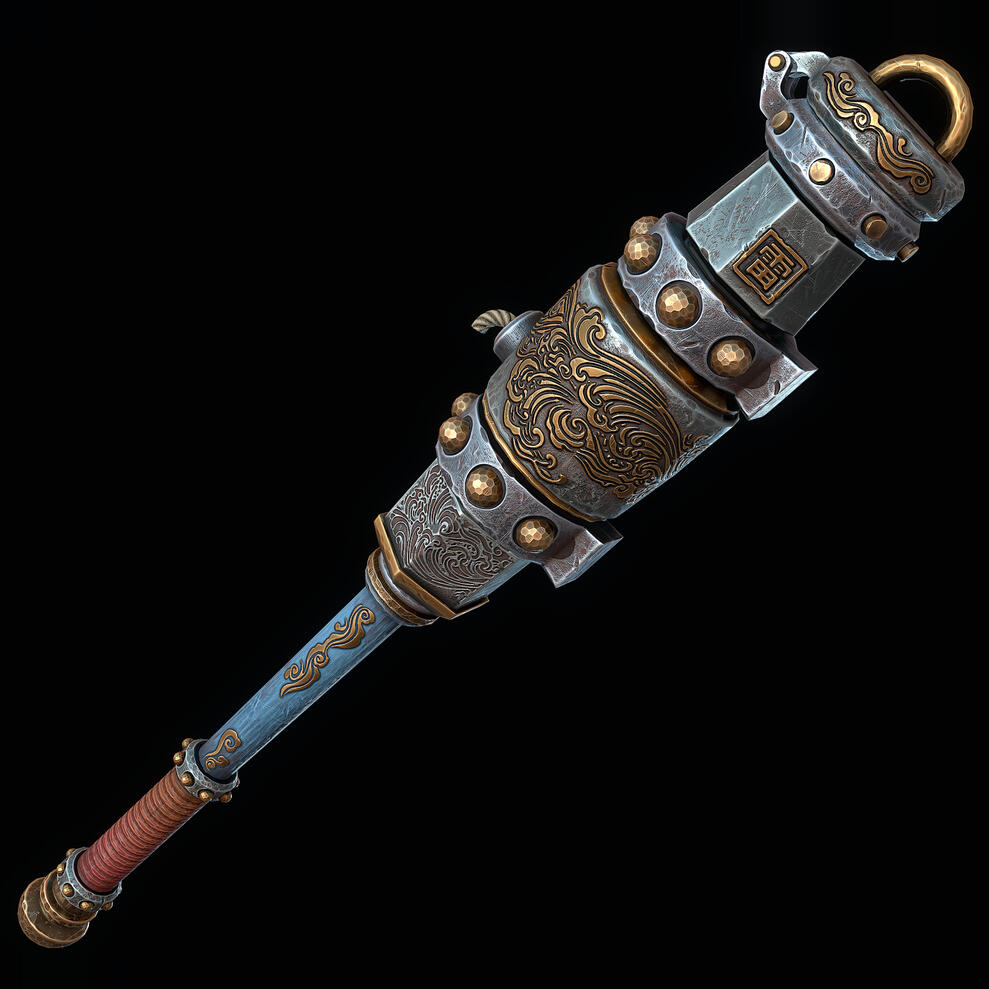 Ornate Mace Cannon